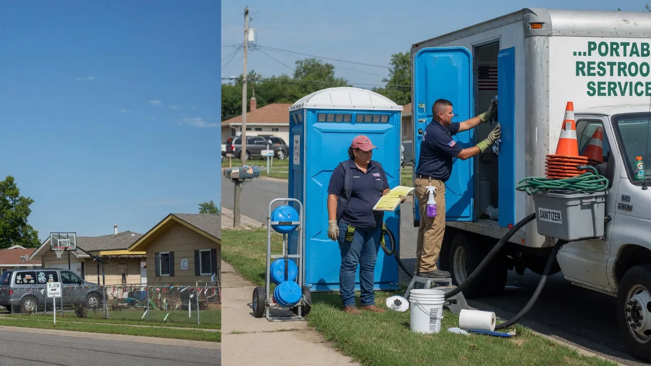 Portable Toilet Rental in Fairview, IL near me